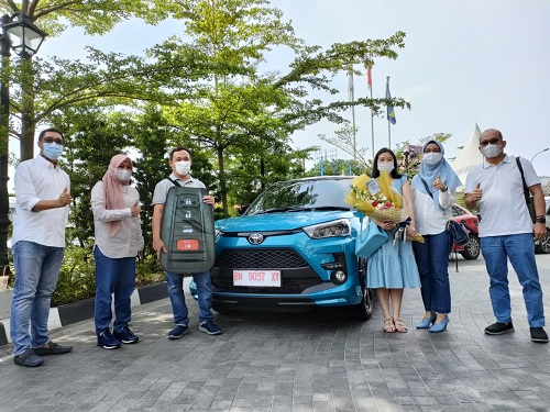 Toyota Raize ikut menyumbangkan penjualan sebanyak 49 unit selama bulan Juni lalu.